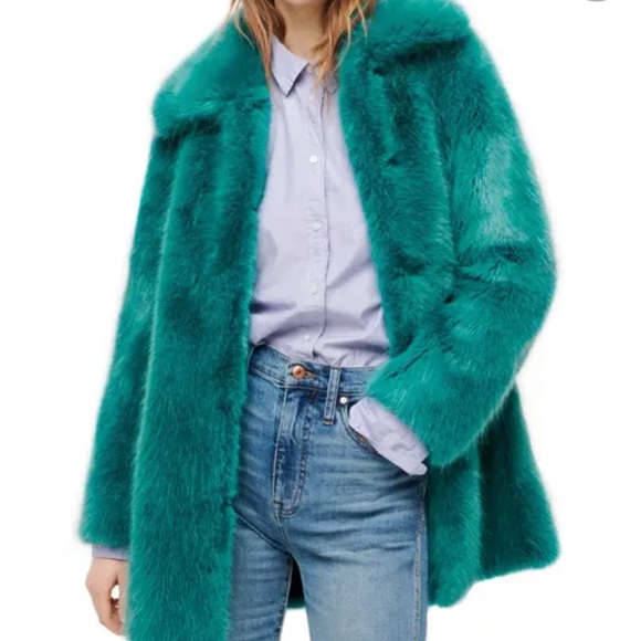 Gorgeous Faux Fur Jacket from Jcrew’s Collection - Picture 7 of 7